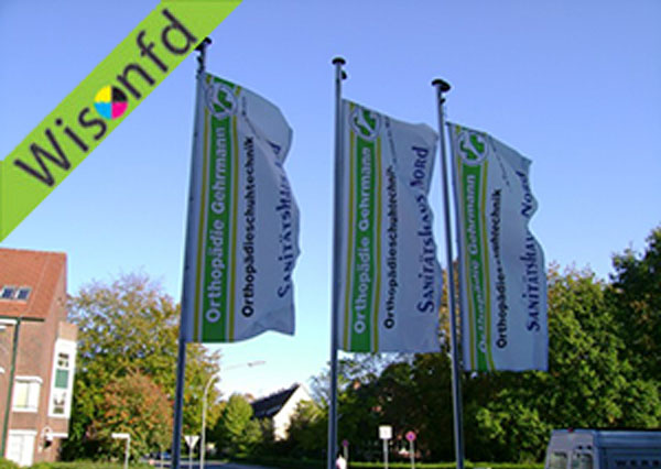 outdoor advertising flags product ID WF001